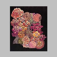 'Bouquet' textile design by Charles Rennie Mackintosh, produced in 1915.jpg